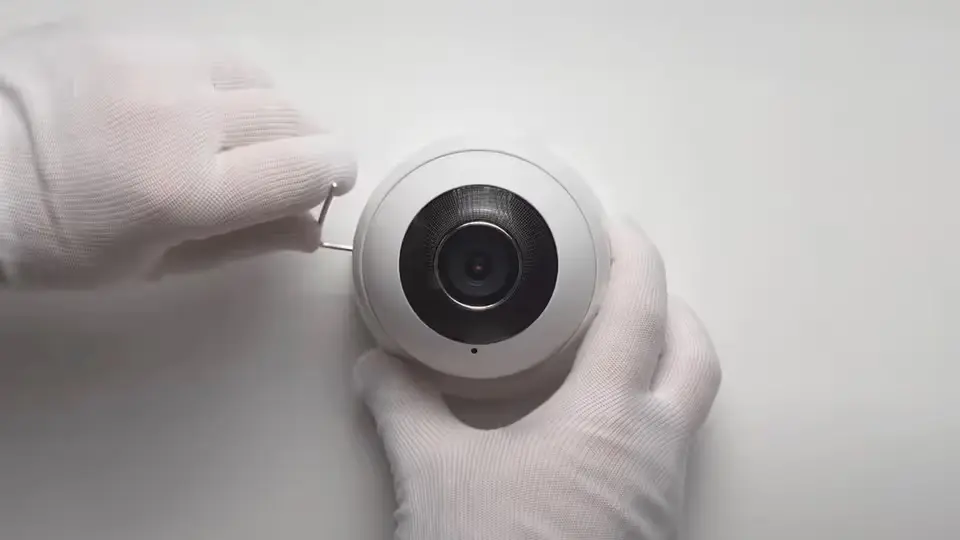 Manutenzione telecamera